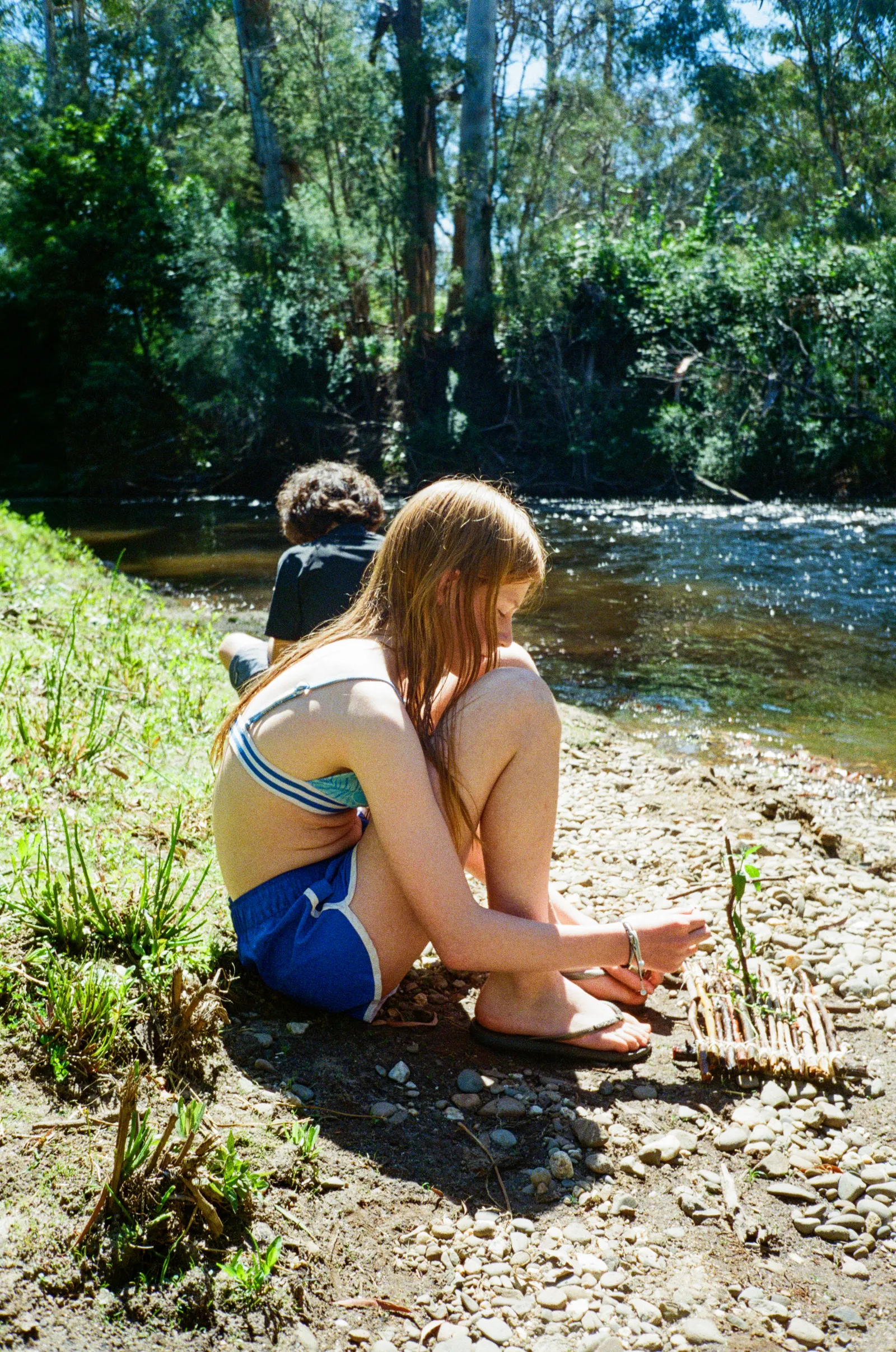Still from Raft Race.